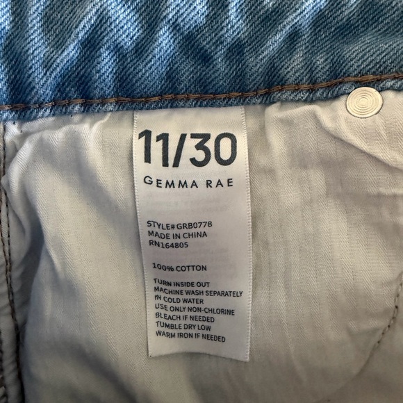 Gemma Rae Patchwork High Rise Denim Size 11 - Picture 4 of 4